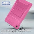 thumbnail image 4 of Funda resistente Soke para Samsung Galaxy Tab A11+/A9+ de 11" en rosa, 4 of 8