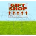thumbnail image 1 of Gift Shop Arrow (18" x 24") Yard Sign, Includes Metal Step Stake, 1 of 6