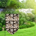 thumbnail image 2 of Wukai Retro Hydrangeas Print Garden Flag 12.5x18 Inch Double Sided Sun-resistant Rain-resistant, Wrinkle-resistant Colorfast(Only Flag), 2 of 7