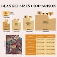 thumbnail image 3 of Yibo Leaves Tropical Plants Leaf Blanket Flannel Soft and Comfortable Anti-static Bed Sofa Blanket, 3 of 7