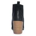 thumbnail image 4 of J. Adams Barry Western Slip On Stacked Heel Distressed Low Heel Boot, 4 of 4