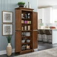 thumbnail image 2 of Homestyles Americana Wood Pantry in Brown, 2 of 31