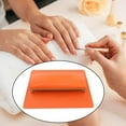 thumbnail image 6 of Nail Art Hand Pillow PU Leather Nail Art Cushion Mat Set for Salon Home Nail orange set, 6 of 8