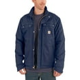 thumbnail image 2 of Carhartt Men's Flame Resistant Full Swing Quick Duck Coat Big And Tall Navy XX-Large Tall, 2 of 5