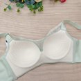 thumbnail image 5 of Wdgfv Full Support Bra for Large Thin Comfort Underwear with Adjustable Wide Straps Light Green 40CD, 5 of 5