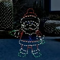 thumbnail image 6 of ProductWorks Pro Line Christmas Yard Decorations, 60" Snowman & 48" Santa, 6 of 12