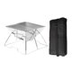 thumbnail image 2 of de plegable de material acero inoxidable Equipo de letrero de Grill Kabob Portátil grill per bbq , L L, 2 of 8