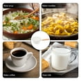 thumbnail image 2 of PAMINGONO Enamel Cookware White Milk Pot 1Pcs 11.8x5.9x3.1in, 2 of 8