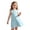 Light Blue, variant on Sunny Beach Day Dress For Girls Sleeveless Solid Color For Kids Lightweight Cozy For Warm Weather Winter Dress