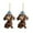 G, variant on Wadada Christmas Ornament, Funny Dog Christmas Tree Ornament, Dachshund Christmas Decorations, Dog Lovers Gift Idea Xmas Decor, Dachshund Ornaments for Christmas Tree Car Backpacks (2Pcs)