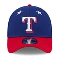 thumbnail image 2 of Men's New Era Royal/Red  Texas Rangers 2025 MLB All-Star Game 39THIRTY Flex Hat, 2 of 5