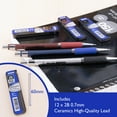 thumbnail image 6 of BAZIC Metro Mechanical Pencils 0.7mm w/ Ceramic Lead Refills, Colorful Barrel, 3-Packs, 6 of 7