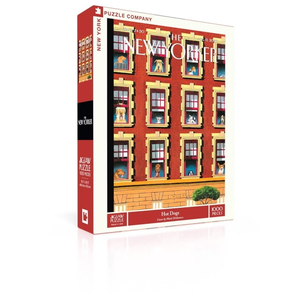 New York Puzzle Company Hot Dogs 1000 Piece Jigsaw Puzzle