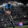 thumbnail image 1 of Balón de Fútbol Reflectante Sharpla Balón de Entrenamiento de Fútbol Holográfico, 1 of 8