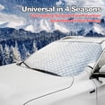 thumbnail image 4 of Cubierta de parabrisas de coche Universal Snow Ice Protector Fornt Parabrisas trasero, 4 of 7