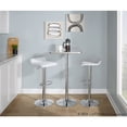 thumbnail image 3 of LumiSource Bistro Square-Ale Bar Set - 3 Piece, 3 of 7