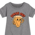 thumbnail image 3 of Instant Message - Fall - Piece Out Pumpkin Pie - Toddler & Youth Girls Fleece Dress, 3 of 6