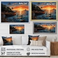 thumbnail image 4 of Designart "At Dusk Coastal tropical Boat painting III" Nautical & Beach Canvas Wall Art, 4 of 5
