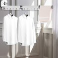 thumbnail image 5 of TIELUTT Say Goodbye To Clutter: Balcony Folding Drying Rack Versatile Sturdy and Ideal for Kitchen Organization Foldable Drying Rack Soap Sponge Holder Bread Board Rack Laundry Drying Rack Wall Mount, 5 of 5