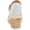 LifeStride Women's Wide Width Open Toe Go for It Espadrille Wedge