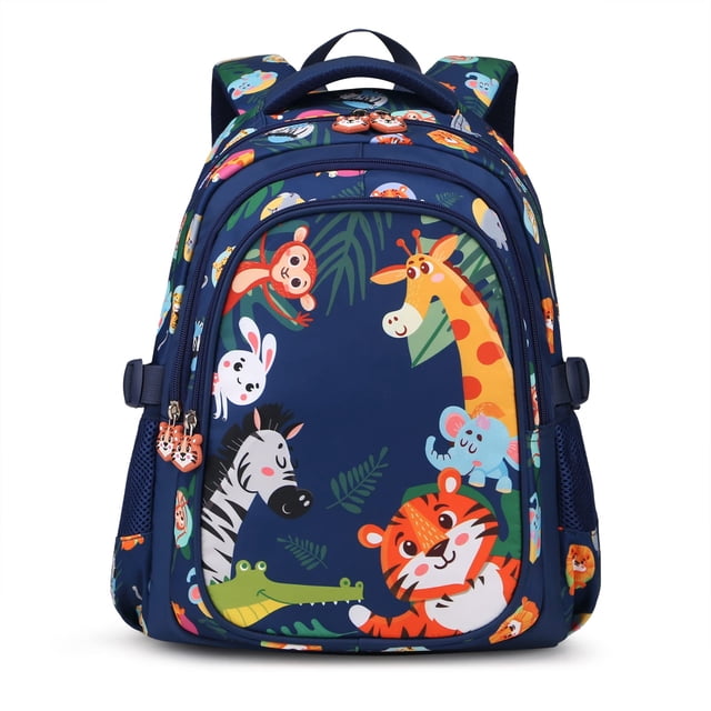 Mochila Wisiley Kids Dinosaur impermeable de 16 pulgadas