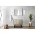 thumbnail image 4 of Rustic Acacia Bathroom Vanity | Fitted with Monte Stainless Steel Chrome Faucet and 28 in. Mirror | Durable and Functional, 4 of 4