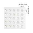 thumbnail image 2 of Raindrops White Plastic Self-Adhesive Stickers for Crafts, Decor, Scrapbooking, Projects, and Home Decoration, 2 of 6