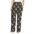 thumbnail image 3 of Daiia Cute Alpaca Women's Sleep Pant with Pockets and Drawstring,Pajama Pants-XX-Large, 3 of 9