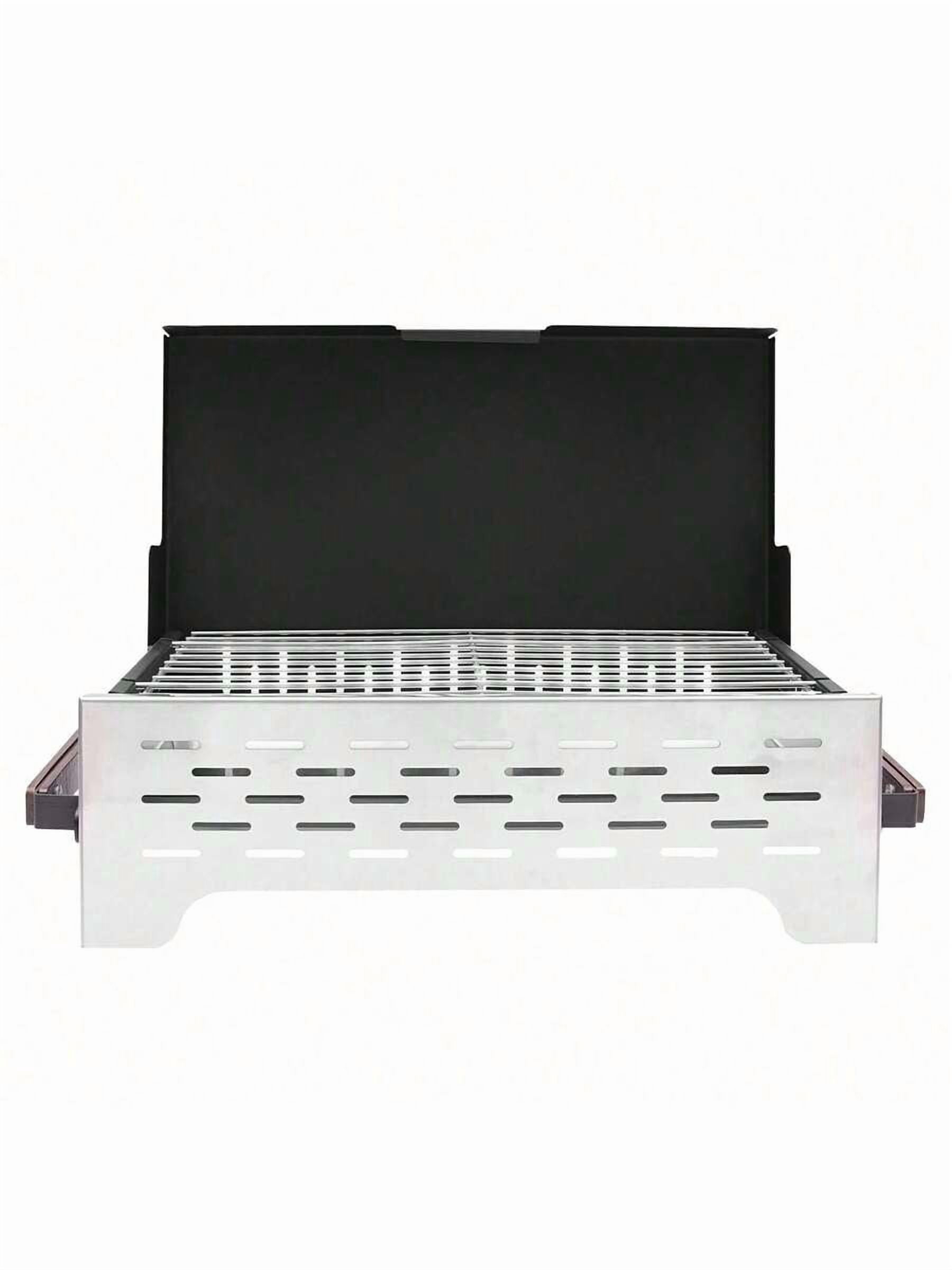 Portable Charcoal Grill For Camping - Small Camping Charcoal Grills, Tabletop Outdoor Grills, Mini Portable Grills, Table Top Portable Grills, Barbecue Grill, BBQ Pit Grill Charcoal