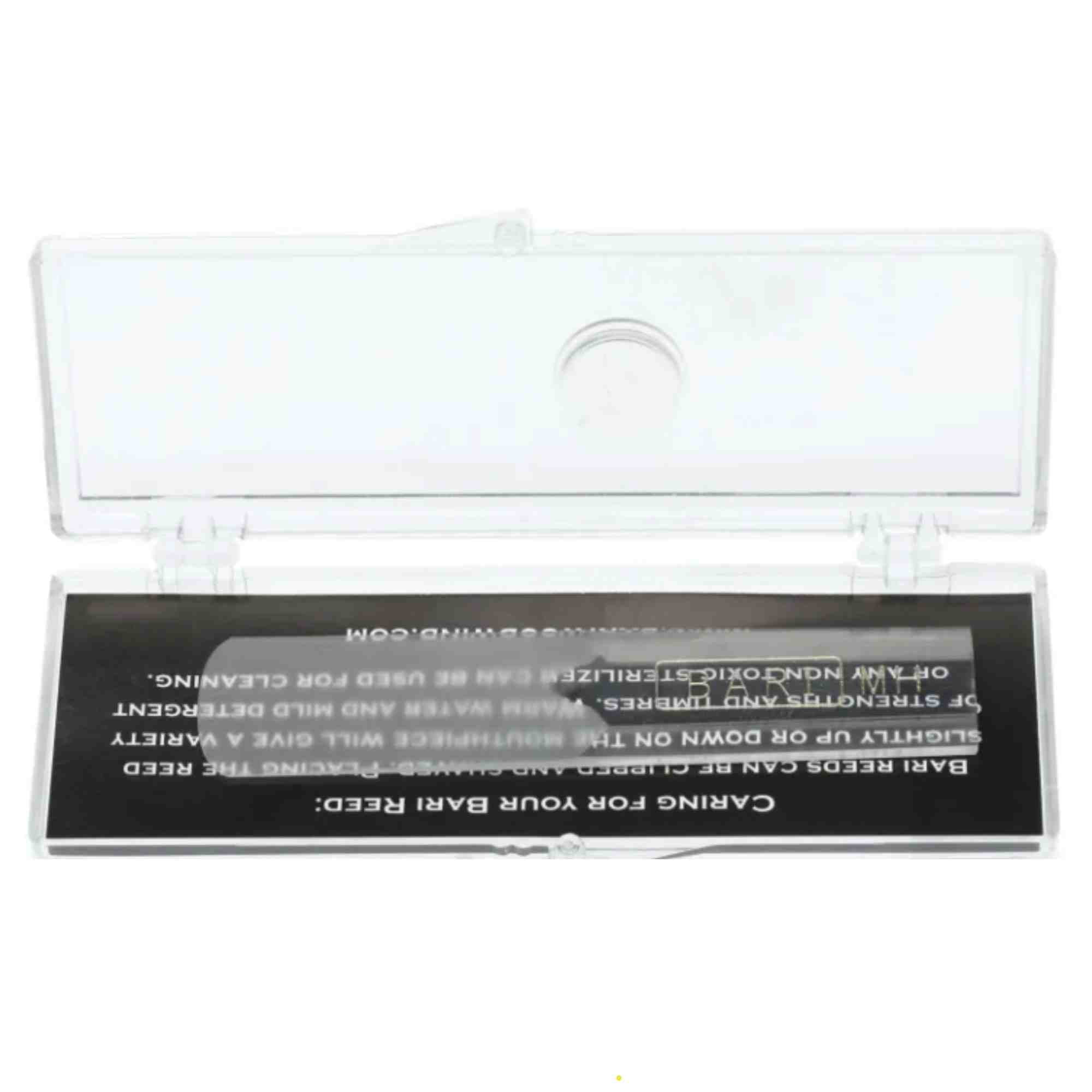 Bari Synthetic Alto Sax Reed - Original (Clear) - Strength 3.5 - 4.0 - Medium Hard