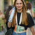 thumbnail image 4 of unbranded Water Bottle Sling Verde Con Correa De Hombro Y Asa Para Senderismo Y Viajes, 4 of 8