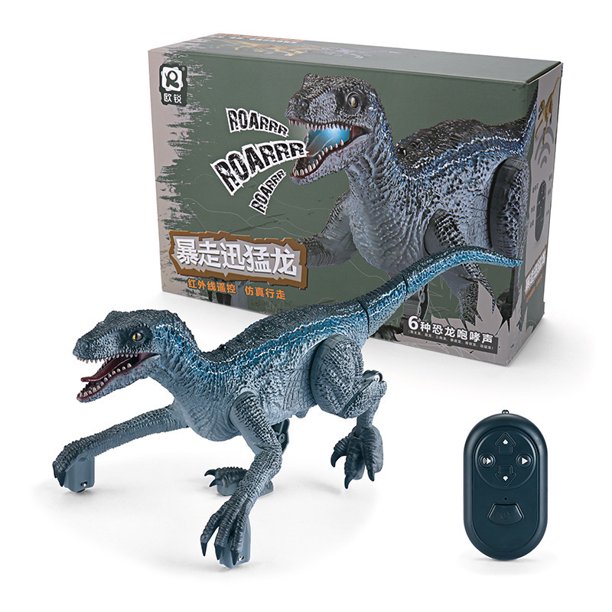 SARZI Remote Control Dinosaur Toys, Electronic Realistic RC Dinosaur
