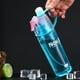 thumbnail image 5 of Botella térmica 2 en 1 con rociador y boquilla - 600ml, libre de BPA, diseño antiderrames y asa para transporte fácil - Ideal para ciclismo y deportes (colores disponibles), 5 of 6