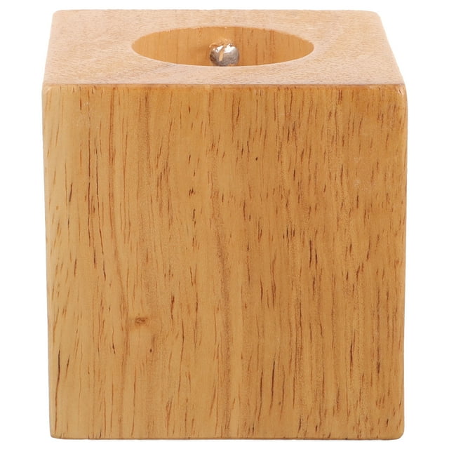 MIANGASTORE Lamp Base Small Table Lamp Wooden Base DIY Wood Display Lamp Base DIY Light Part