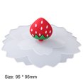 thumbnail image 2 of husxh Economic Silicone Cup Cover Reusable Heat Resistant Leakproof Cups Lid Sealed Cap for Home Accessories Parts Kits, 2 of 9