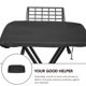 thumbnail image 3 of Tapa protectora de la cubierta del teclado del piano electrónico duradero 1pc para el hogar (negro), 3 of 8