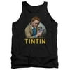 The Adventures Of Tintin Action Movie Looking For Answers Adult Tank Top Shirt