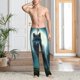 thumbnail image 2 of Fotbe Wolf Pantalones de Pijama para Hombre, Pantalones de Dormir, Pantalones de Casa con Cintura Ajustable y Bolsillos-Large, 2 of 6
