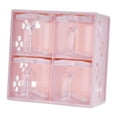 thumbnail image 4 of CONDIMENTO de CONDEMENTO de CONTENER de ALMACENAMIENTO de CONSEJO Jares multipropósito 4 cuadrículas Caja de condimento Caja de condimento para Pepper Rosa, 4 of 8