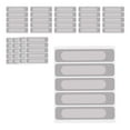 thumbnail image 4 of 10 hojas duraderas de 2,44 pulgadas x 0,59 pulgadas, fácil de instalar, cinta de reparación gris, de reparación de pantalla de ventana de malla pa perfecl Parche de pantalla de puerta de ventana, 4 of 8