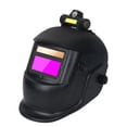 thumbnail image 2 of Colaxi Welding Helmet Labor Protection with Headlights Auto Darkening Solar Powered Head Mounted Convenient Lightweight Welding Mask Purple, 2 of 8