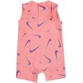thumbnail image 2 of Nike Baby Girls Romper Sunset Pulse06h628-a0g/Pink 3 Months, 2 of 4