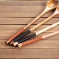 thumbnail image 5 of 8 Pcs Coffee Spoon Pure Hand Wooden Spoon Long Handle Stirring Spoon Log Tableware Honey Spoon Scoop Teaspoon, 5 of 8