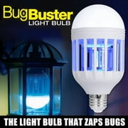 Bug Buster 2-in-1 LED Light Bulb: Illuminate and Eliminate Bugs  Mosquito and Fly Insect Killer for Home, As seen on Tv