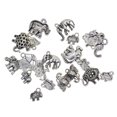 thumbnail image 2 of 20 Piezas de Colgantes de Joyería de Plata Antigua Sunnimix, 2 of 8