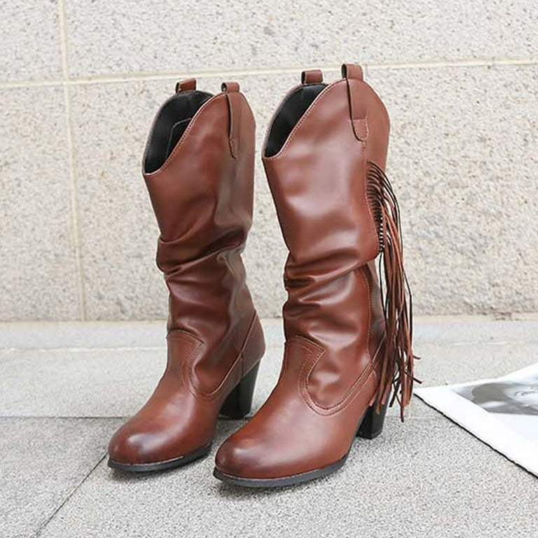 Western shop boot overshoes