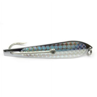 Tsunami 3-1/2" Flash Spoon Trolling Lure, Silver Flash