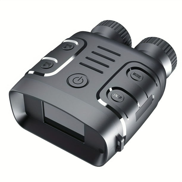 Dispositivo de visión nocturna infrarroja binocular 1080P, binocular 5X, uso diurno y nocturno, toma de fotos y videos, zoom digital para caza, navegación, funciona con batería.