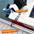 thumbnail image 3 of 2Pcs Set Bungee Dock Line Mooring Rope Dock Extendable Or Secure Docking Of Canoes Power Boats Accessories ,Long Lasting, 3 of 7