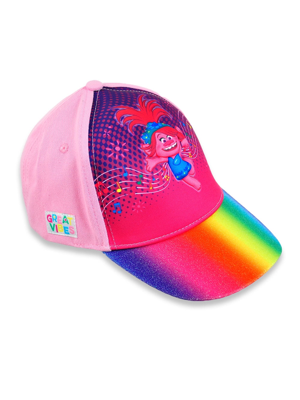 Trolls Girls' Poppy 3D Pop Rainbow 
